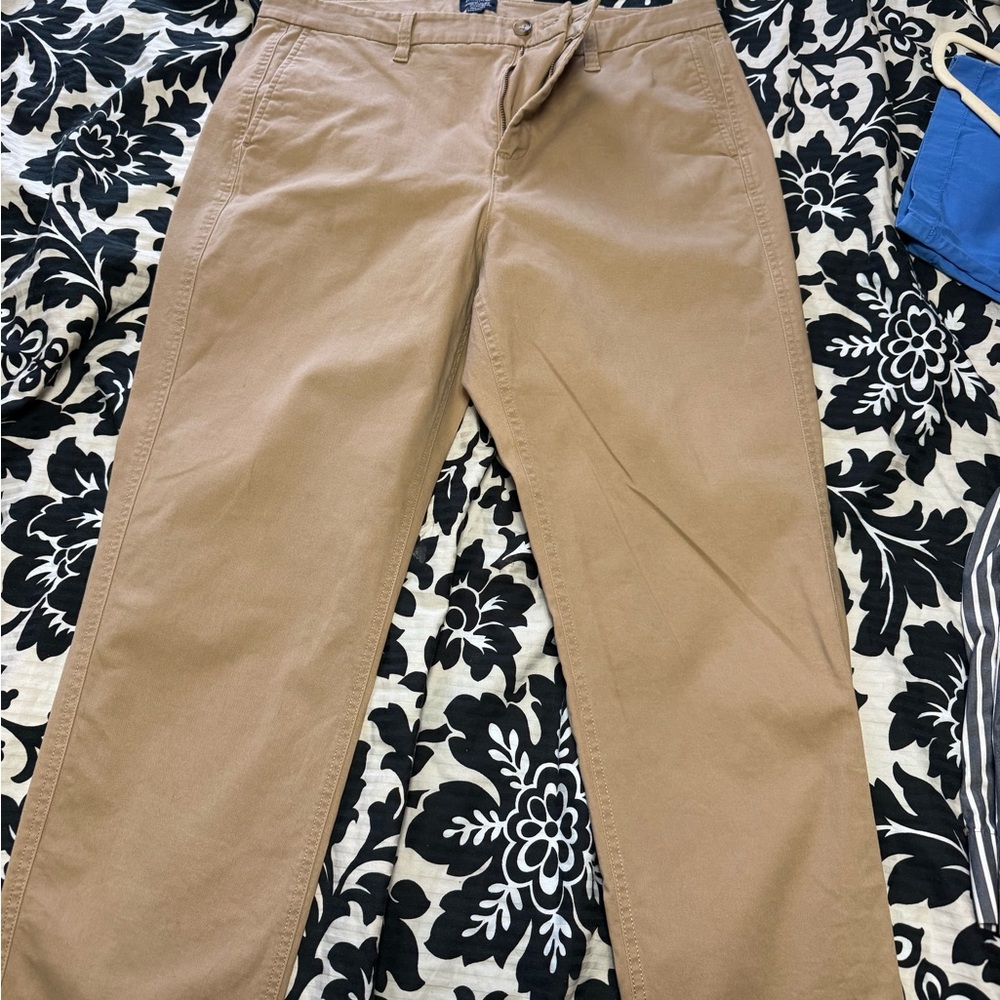 J Crew High Rise Girlfriend Chino Pants